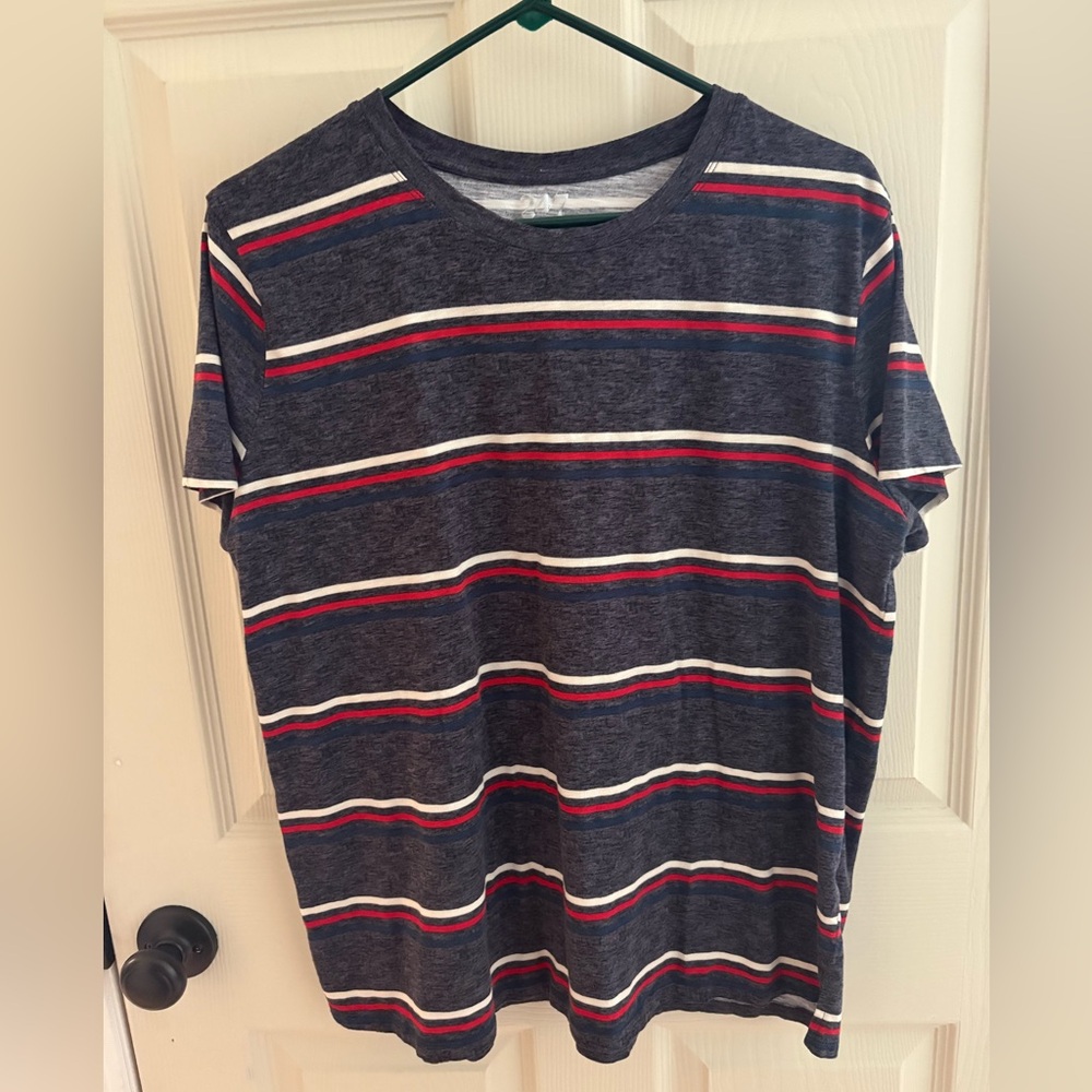 Maurices Striped Short Sleeve Tee